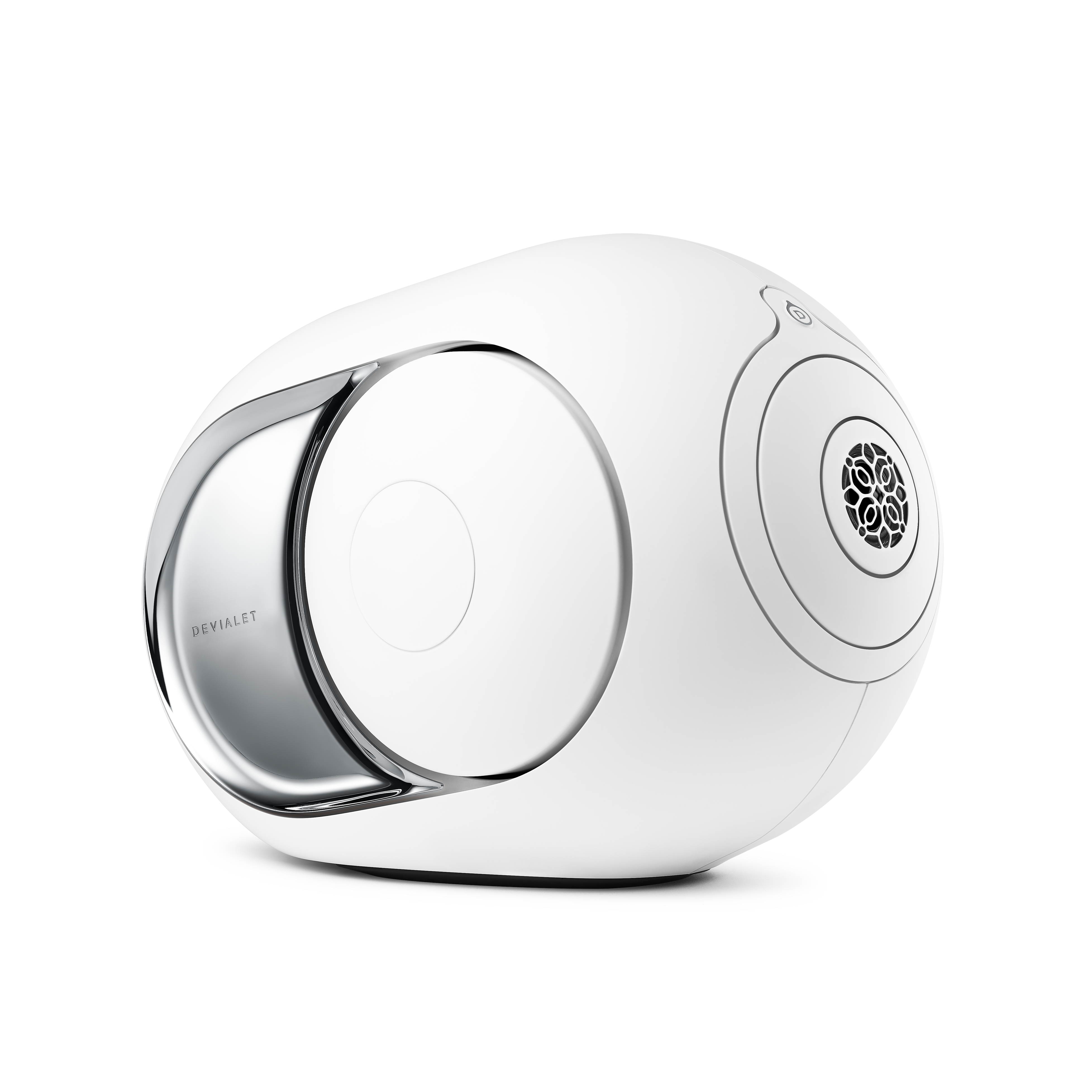 スピーカー・ウーファー Devialet Phantom 1 103db light chrome Phantom I 103 dB Light Chrome - High-end wireless speaker